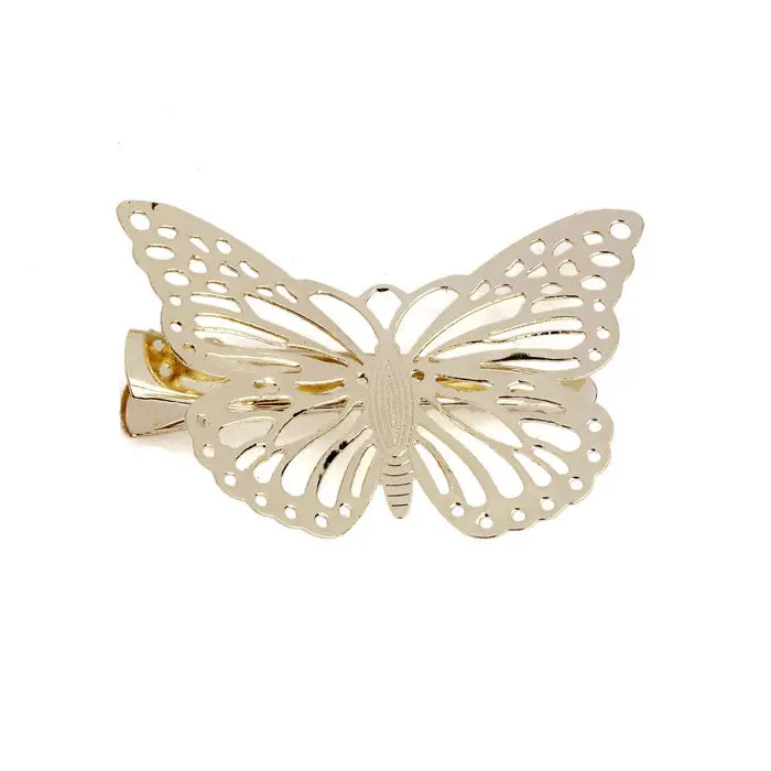 Golden Butterfly Hair Clip Headband Hair Accessories Headpiece Feida 2