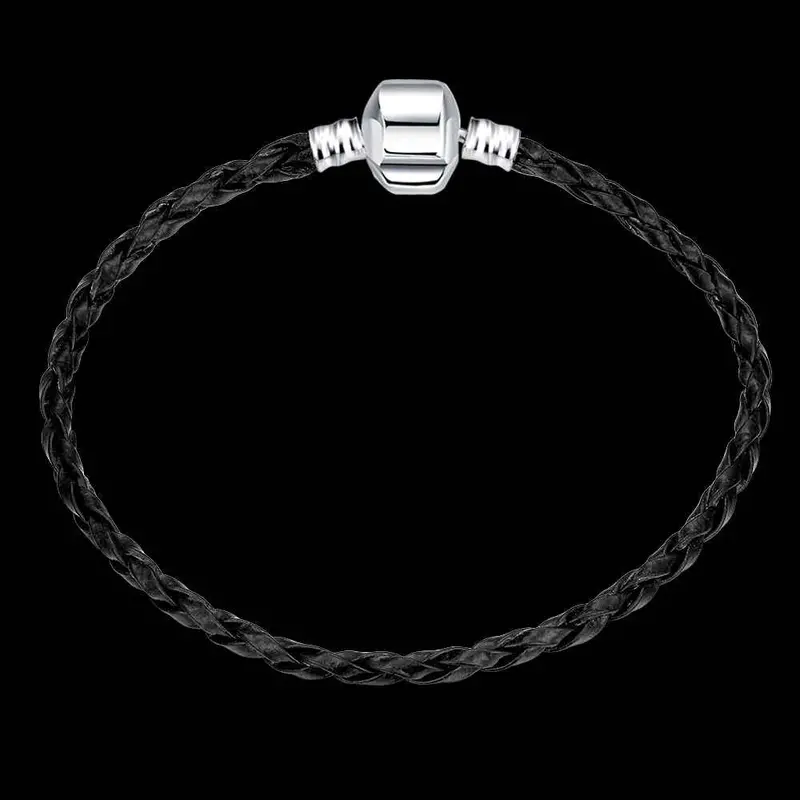 Gorgeous Jewelry Of Silver Pulseras Line Pull Ring Bracelets &Amp; Bangles Personalized 2