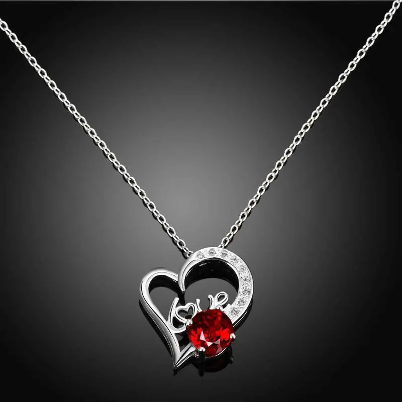 Gorgeous Silver Plated Women Necklace Dimensity Collares Joyas Fspn 22 1