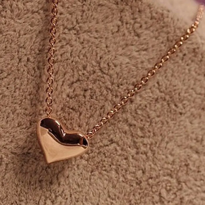 Gothic Heart Crystal Choker Handmade Necklace Pendant Retro Trendy Heart Design Necklaces 80 90S 1