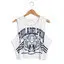 Graffiti Tiger Head Print Crop Top Sleeveless Tank Top Black White Letter Print Crop Tops Loose Women Tops 2
