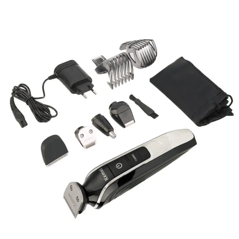 Hair Clipper Razor Kemei 5 In 1 Electric Beard Cutter 360 Degree Hair Clipper Trimmer Shaving Haircut Tool 1