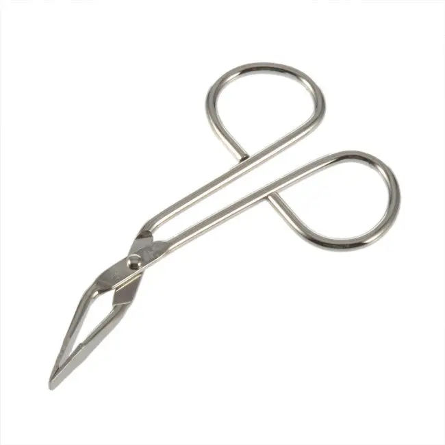 Hair Remove Scissors Flat Tip Eyebrow Tweezer Clamp Clipper Est 1