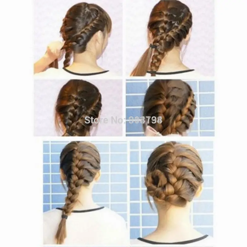 Hair Styling Clip Hair Braider Twist Styling Braid Tool Magic Wonder Holder Clip Diy French 1