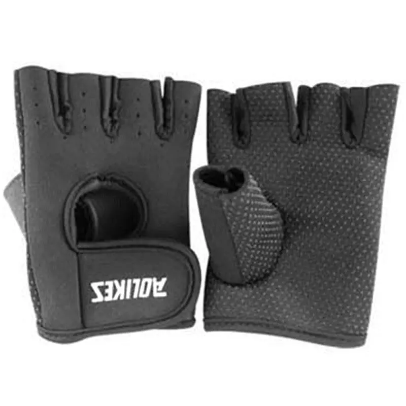 Half Finger Gloves Fitness Weightlifting Exercise Training Wrist Wrap 1