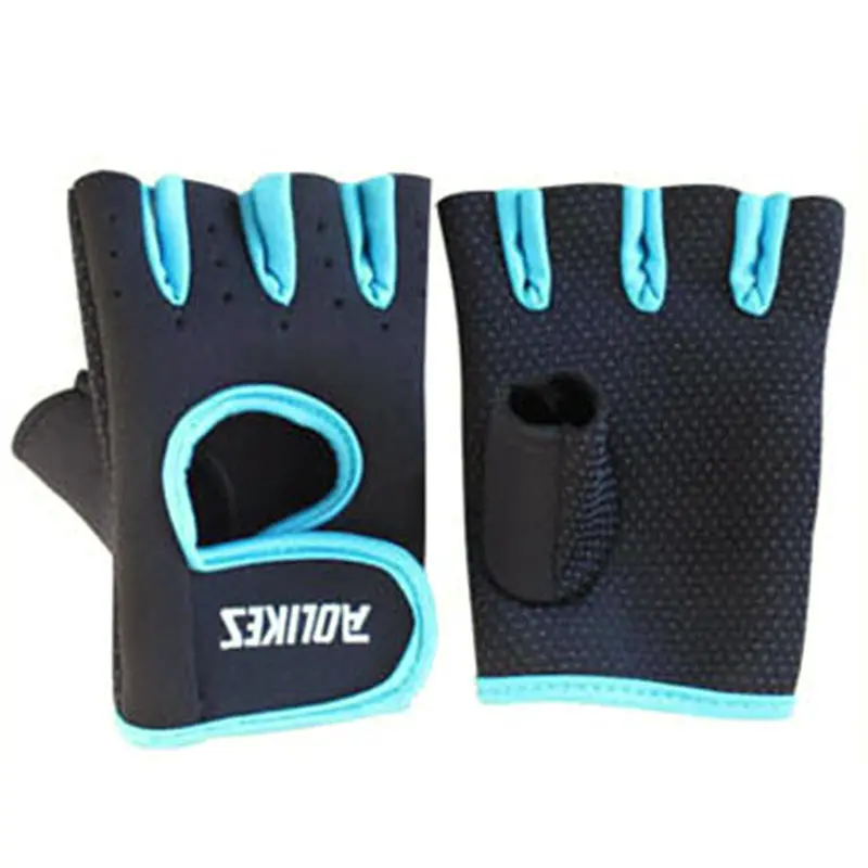 Half Finger Gloves Fitness Weightlifting Exercise Training Wrist Wrap 5