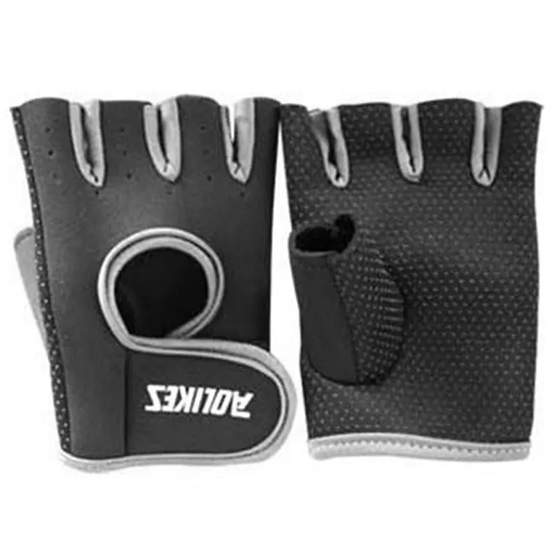 Half Finger Gloves Fitness Weightlifting Exercise Training Wrist Wrap 7