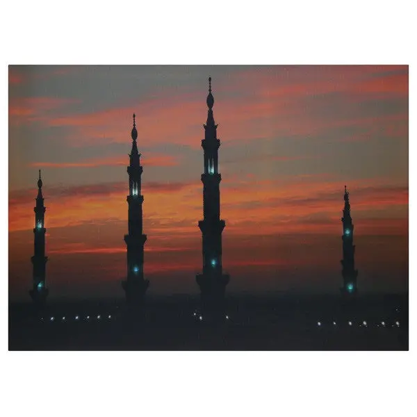 Hand Painted Impressionist Landscape Painting City Scenery In Night Decorative Painting Living Room Paintings Wall Decor 89285 3