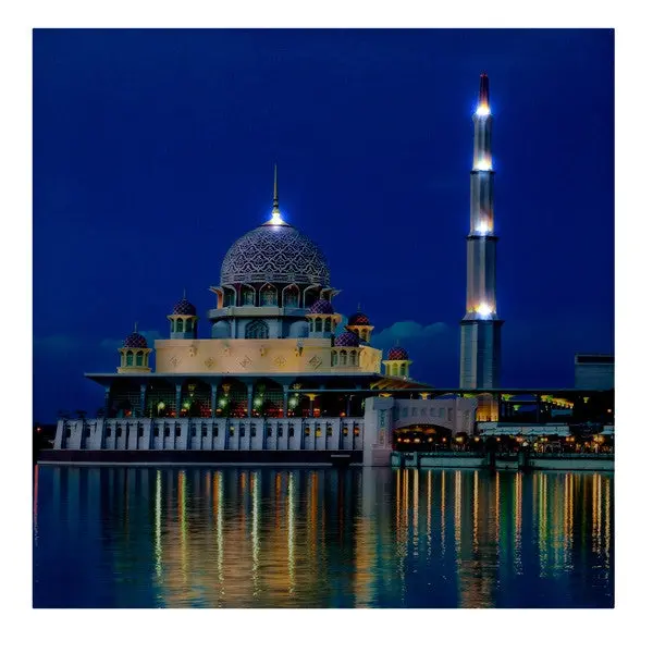 Hand Painted Impressionist Landscape Painting City Scenery In Night Decorative Painting Living Room Paintings Wall Decor 89285 4