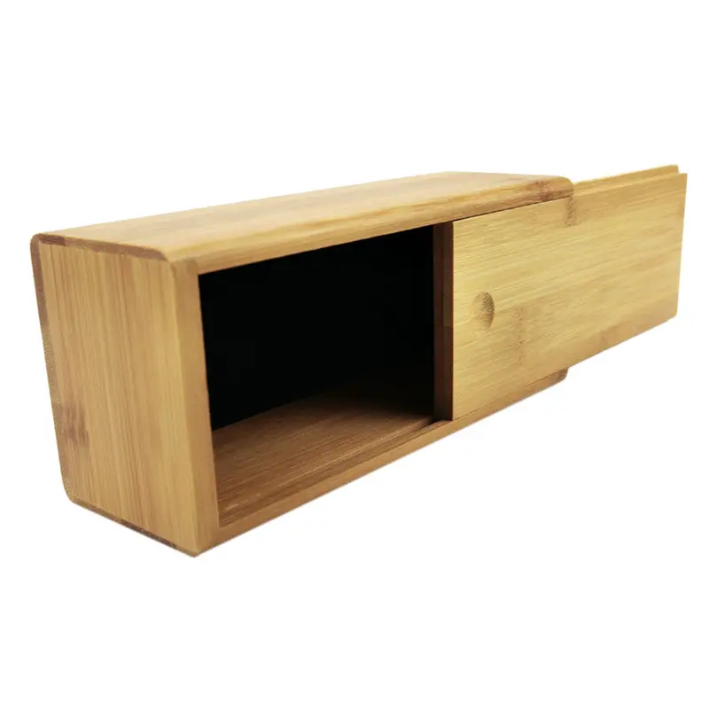 Handmade Glasses Case Sunglasses Protector Case Storage Holder Box Designer Natural Bamboo Wood Oculos De Packaging 2