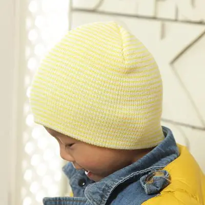 Hat For Baby Boy Girls Soft Beanies Hats Children Warm Kids Knitted Cap 4
