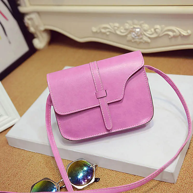 Hbag Lady Girls Casual Leather Hbag Shoulder Bag Multifunctional Women Messenger Bag 4