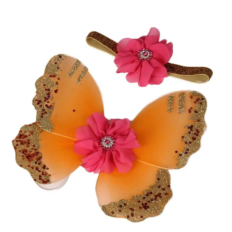 Headwear Born Baby Girls Butterfly Wings Costume Po Pography Prop Outfits For Babyhood Freeshippng Top 6