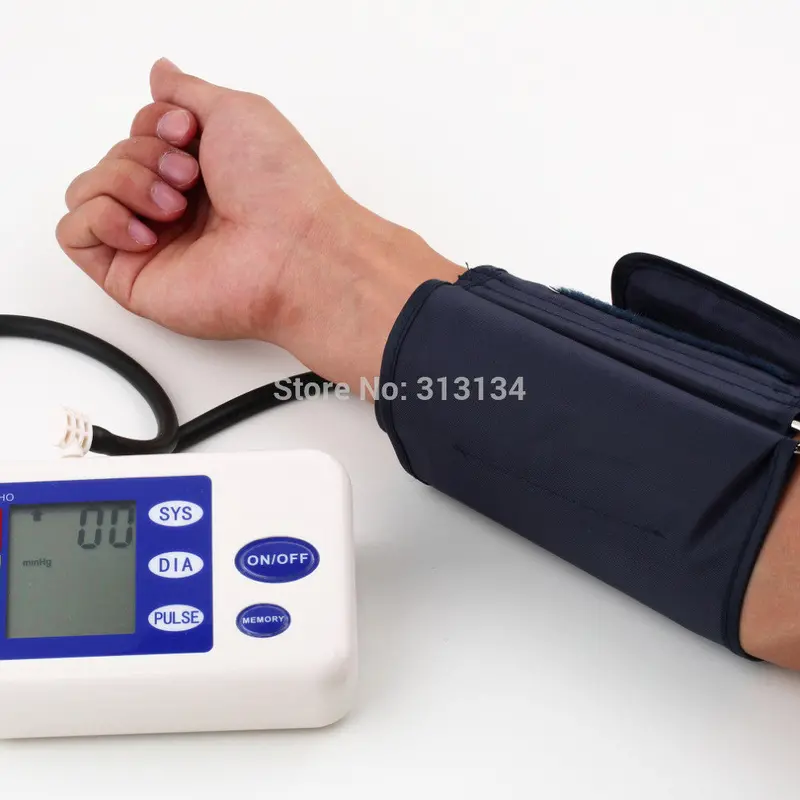 Health Care Automatic Digital Wrist Blood Pressure Monitor Meter Blood Pressure Measuret, Health Monitor Sphygmoometer 1