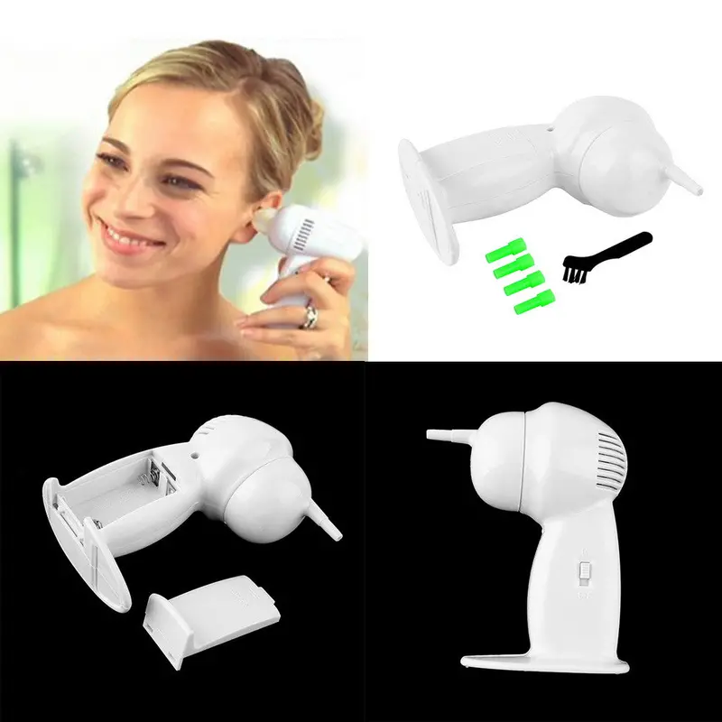 Health Electric Ear Cleaner Wax Remover Pick Cordless Vacuum Painless Tool 1