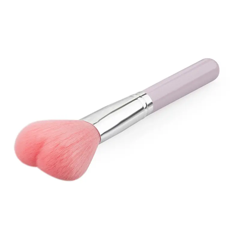 Heart Shape Makeup Toiletry Kit Pro Eyeshadow Cosmetic Face Brushes Cosmetics Powder Foundation Makeup Blusher Tool 1