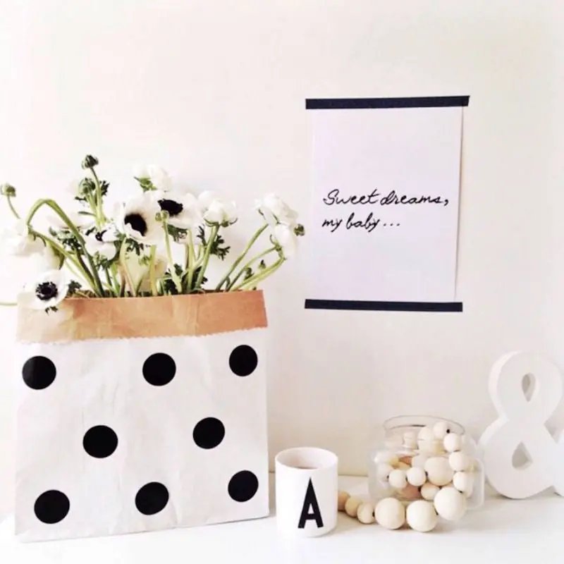 Heavy Kraft Paper Storage Bags Laundry Bag Toys Clothes Organizer Tool S 84768 1