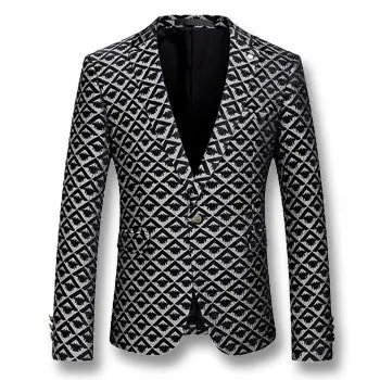 Herren Anzug Veste De Loisir Blazers Jackets Coats Dress Suits Casual Slim Fit Long Sleeved Blazers Jackets 1