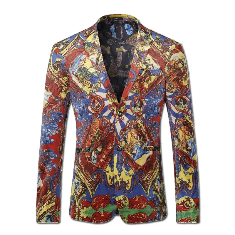 Herren Anzug Wedding Dress Suits Tuexdo Blazers Terno Masculino Casual Slim Fit Long Sleeved Nightclub Blazer 2