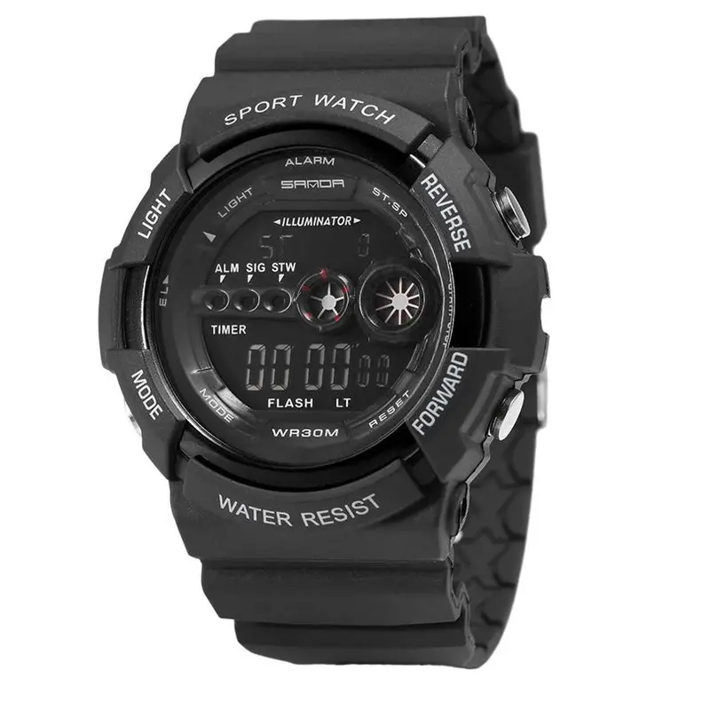 High Class Outdoor Waterproof Watches Multifunctional Luminous Students Wrist Watch 320 1