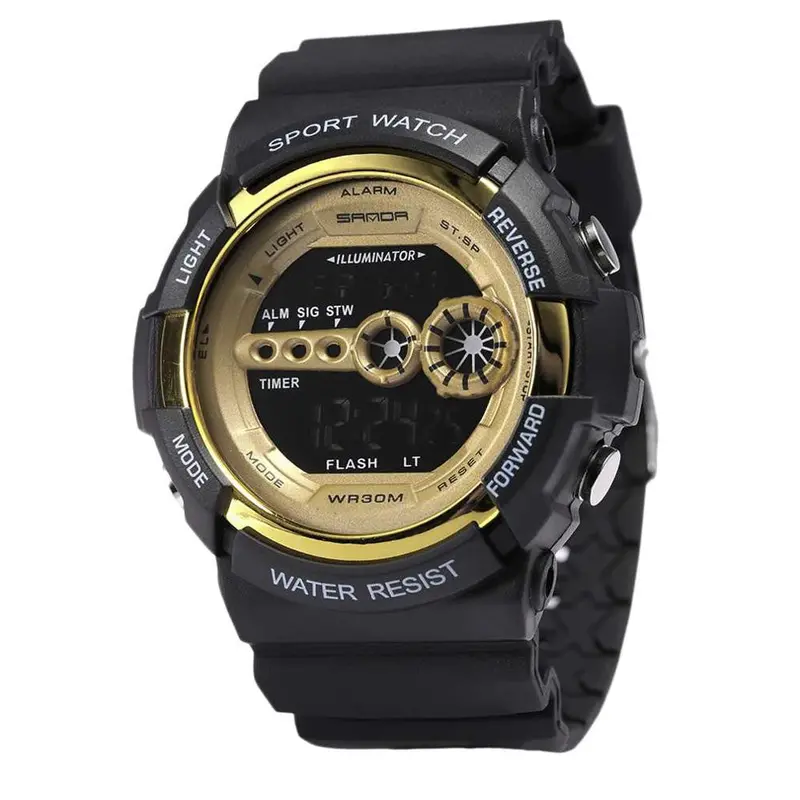 High Class Outdoor Waterproof Watches Multifunctional Luminous Students Wrist Watch 320 2