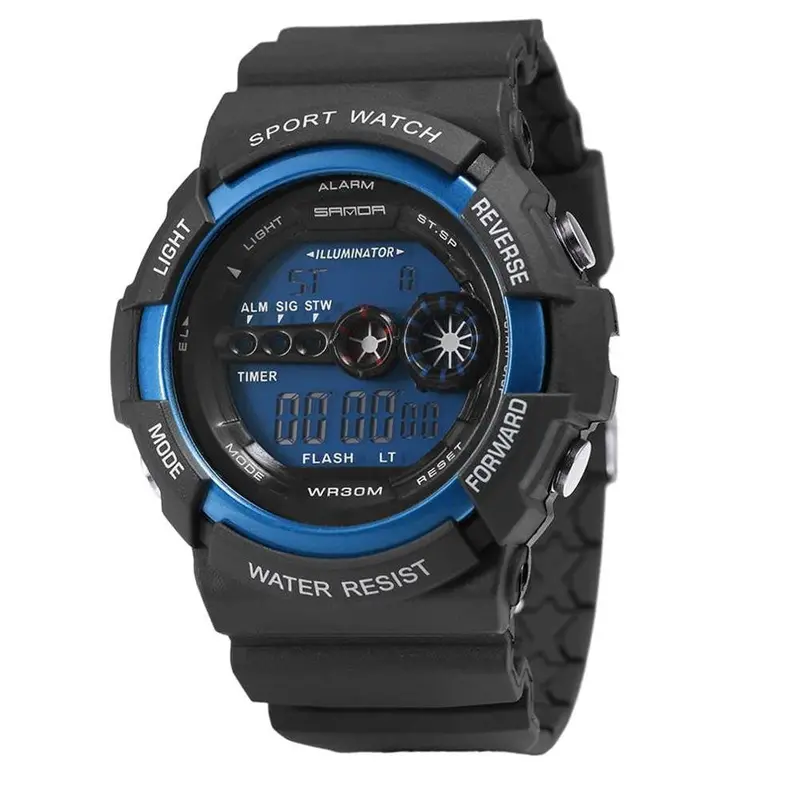 High Class Outdoor Waterproof Watches Multifunctional Luminous Students Wrist Watch 320 3
