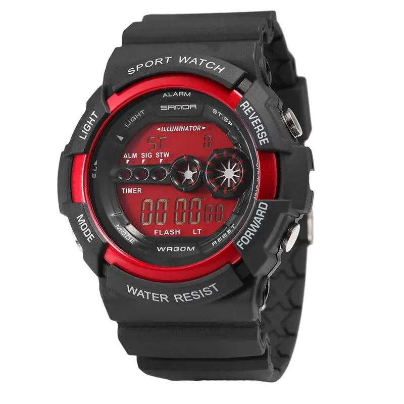 High Class Outdoor Waterproof Watches Multifunctional Luminous Students Wrist Watch 320 4