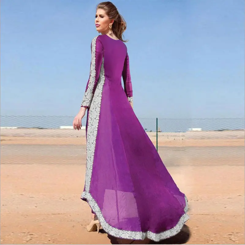 High Classelegant Long Dress Large Swings Maxi Party Dress 4