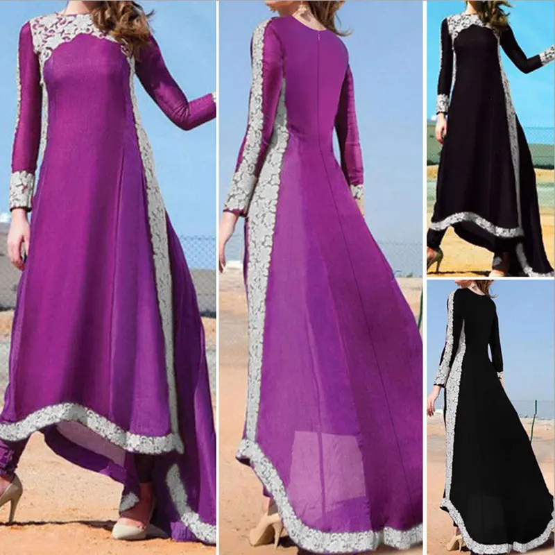High Classelegant Long Dress Large Swings Maxi Party Dress 8