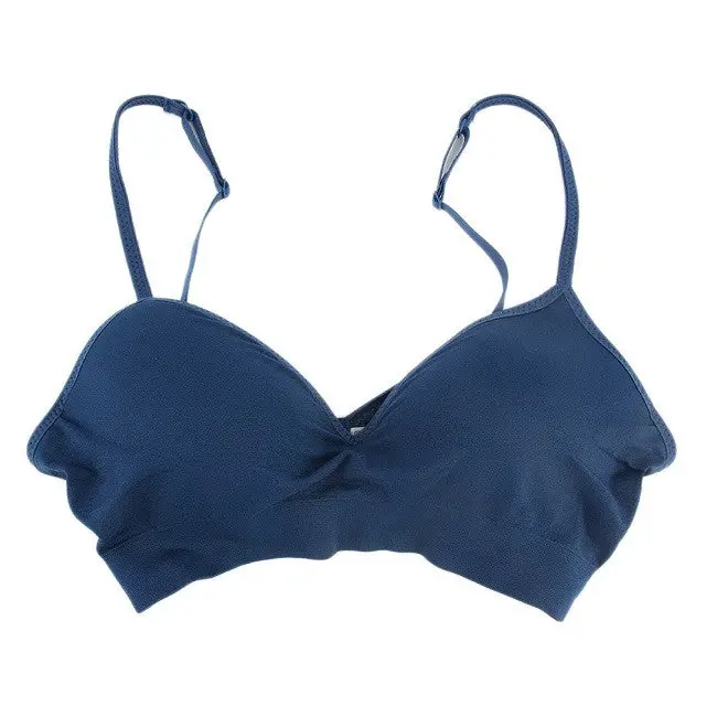 High Grade Natural Pure Cotton Thin Style No Restraint Comfortable Sleeping Bra Breast Healthy Care Bra 4