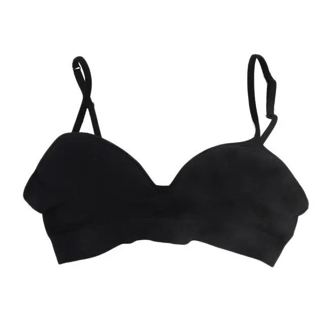 High Grade Natural Pure Cotton Thin Style No Restraint Comfortable Sleeping Bra Breast Healthy Care Bra 6
