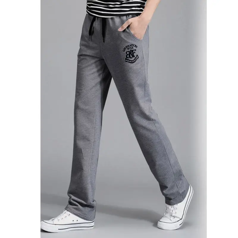 High Qualiuty Style Joggers Cotton Pants Casual Thin Trousers Men Harem Pants Feida 7