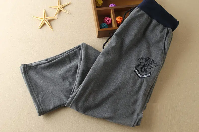 High Qualiuty Style Joggers Cotton Pants Casual Thin Trousers Men Harem Pants Feida 8