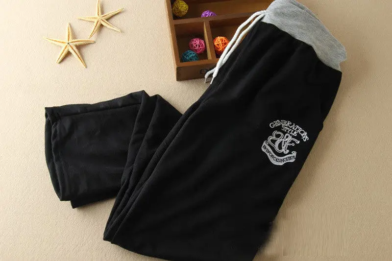High Qualiuty Style Joggers Cotton Pants Casual Thin Trousers Men Harem Pants Feida 9