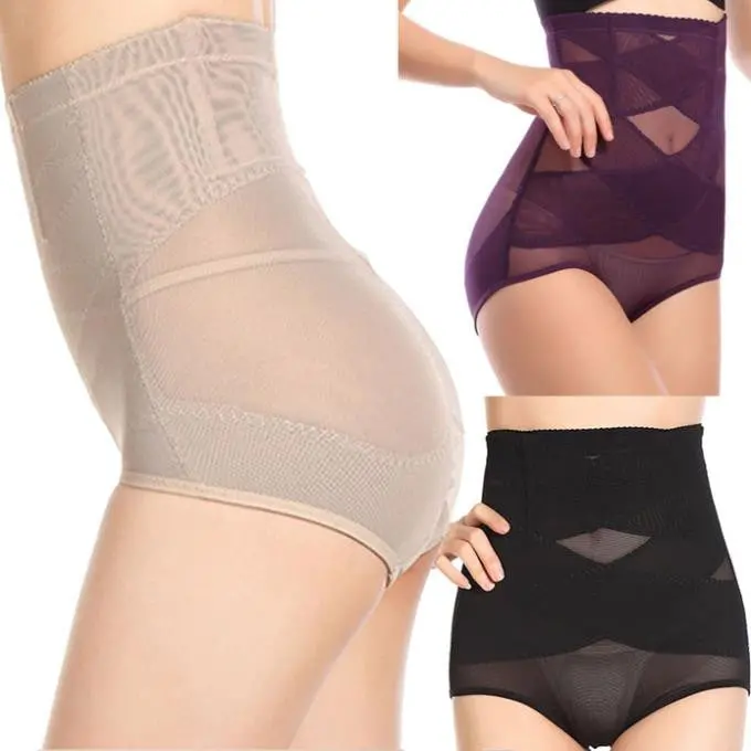 High Waist Cincher Shapewear Corset Tummy Control Abdomen Pant Underwearteast 4