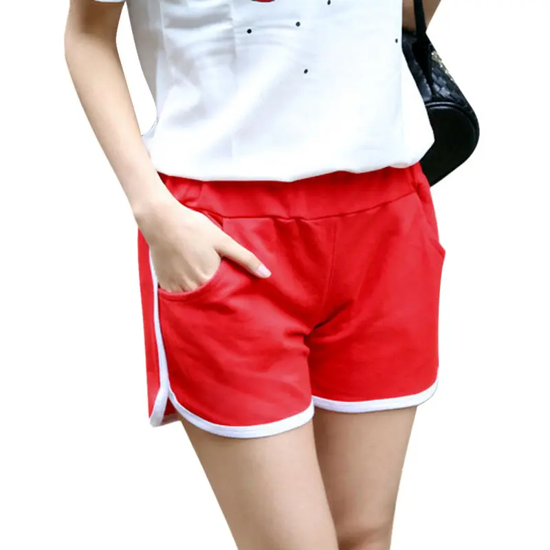 High-Waisted Cotton Shorts – Relaxed-Fit Casual Summer Bottoms for Women