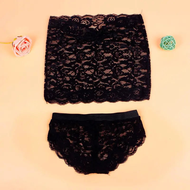 Highend Sexy Tpants Romantic Temptation Lace Bra Set Young Women Underwear Set Lade Bra And Panty Set 8