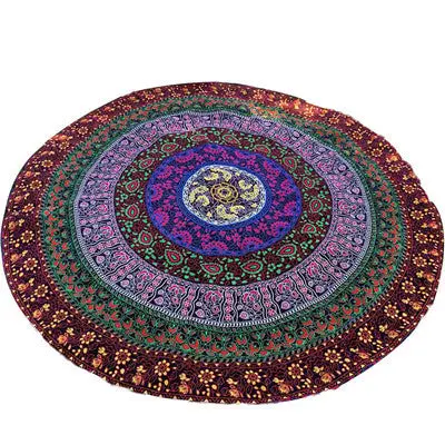 Hippie Tapestry Women Scarf Beach Scarf Cover Up Beach Mat Luxury Mala Bohemian Shawls Scarves Stoles 1