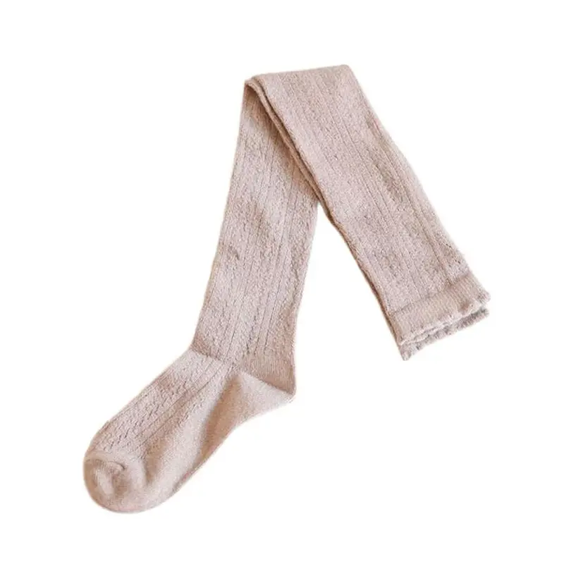Hollow Design Sexygirl Long Cotton High Stocking Over The Knee Socksstockings Show Thin 4
