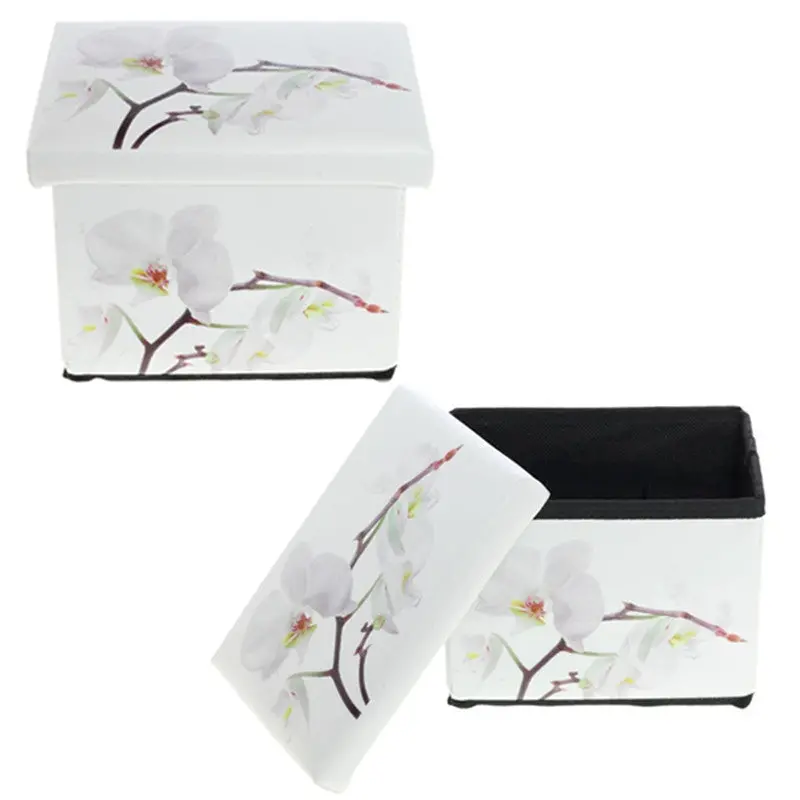 Home Decoration Storage Box Women Makeup Organizer Case Drawer With Mirror 89969 5