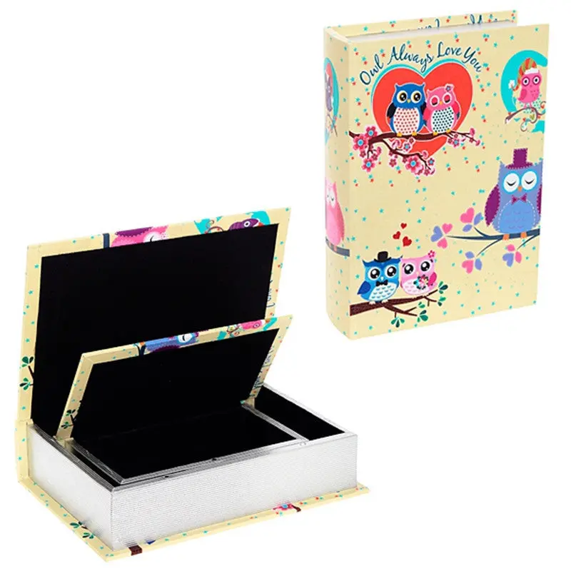 Home Decoration Storage Box Women Makeup Organizer Case Drawer With Mirror 89969 6
