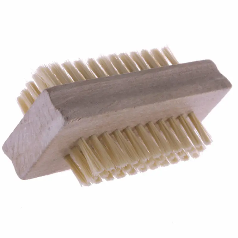 Home Practical Wooden Double Side Nail Art Dust Scrubbing Brush Manicure Pedicure Cleaning Tool 48684 1