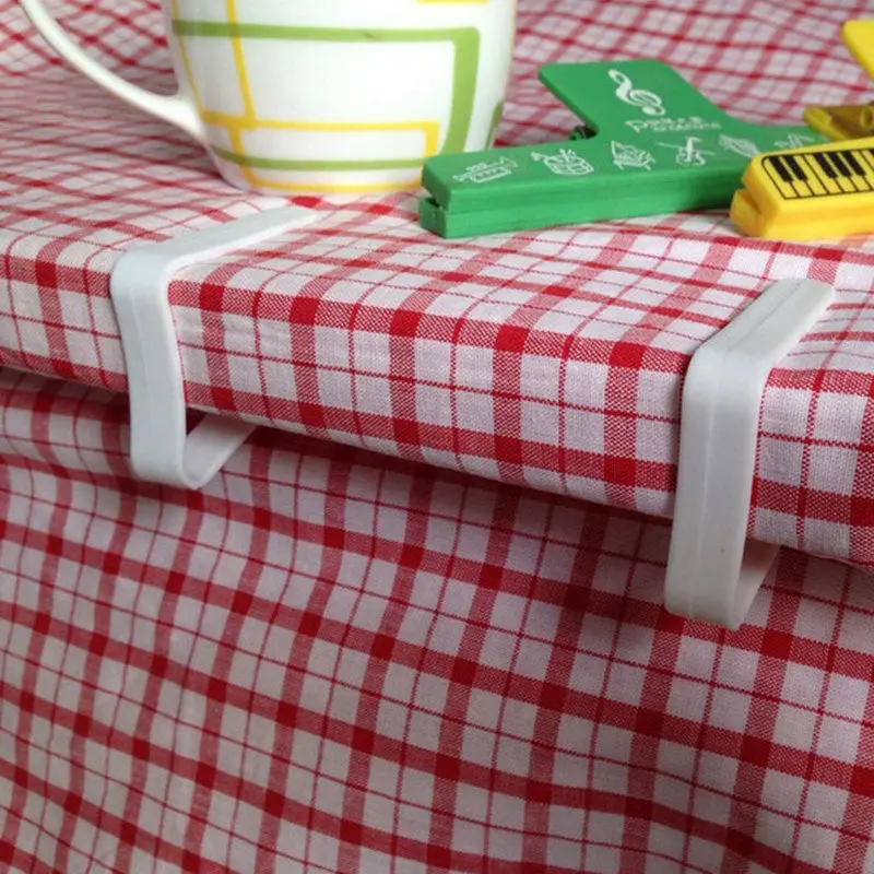 Home Useful Table Cover Cloth Desk Skirt Clip Wedding Party Picnic Clamp 23300 1