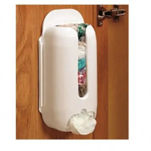 Home Useful Wall Mount Plastic Carrier Bag Storage Container Holder Organizer Recycle Box 30342 1