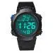 Honhx Waterproof Horloges Mannen Men's Boy Lcd Digital Watch Date Rubber Sport Wrist Watch Feida 3