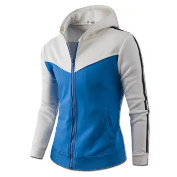 Hooded Jackets Coats Hoodies Sweatshirts Sportswear Casual Slim Fit Large Size Zipper Jackets Hoodies 1