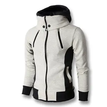 Hooded Jackets Sportswear Sweatshirts Hoodies Zipper Casual Slim Fit Hoodies Hip Pop Tracksuits Casual 1