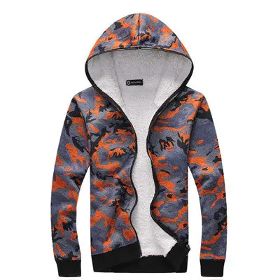 Hooded Slim Fits Camouflagehooded Pants Plus Size Sweat Shirts 1