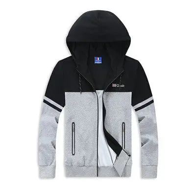 Hoodies Casual Hooded Sweatshirts Zipperstreet Sudaderasplus Size 8Xl 1
