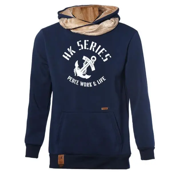 Hoodies Men Fashion Naval Warm Hoodies Sweatshirts Suit Hoody Jacket 5 Colors 11
